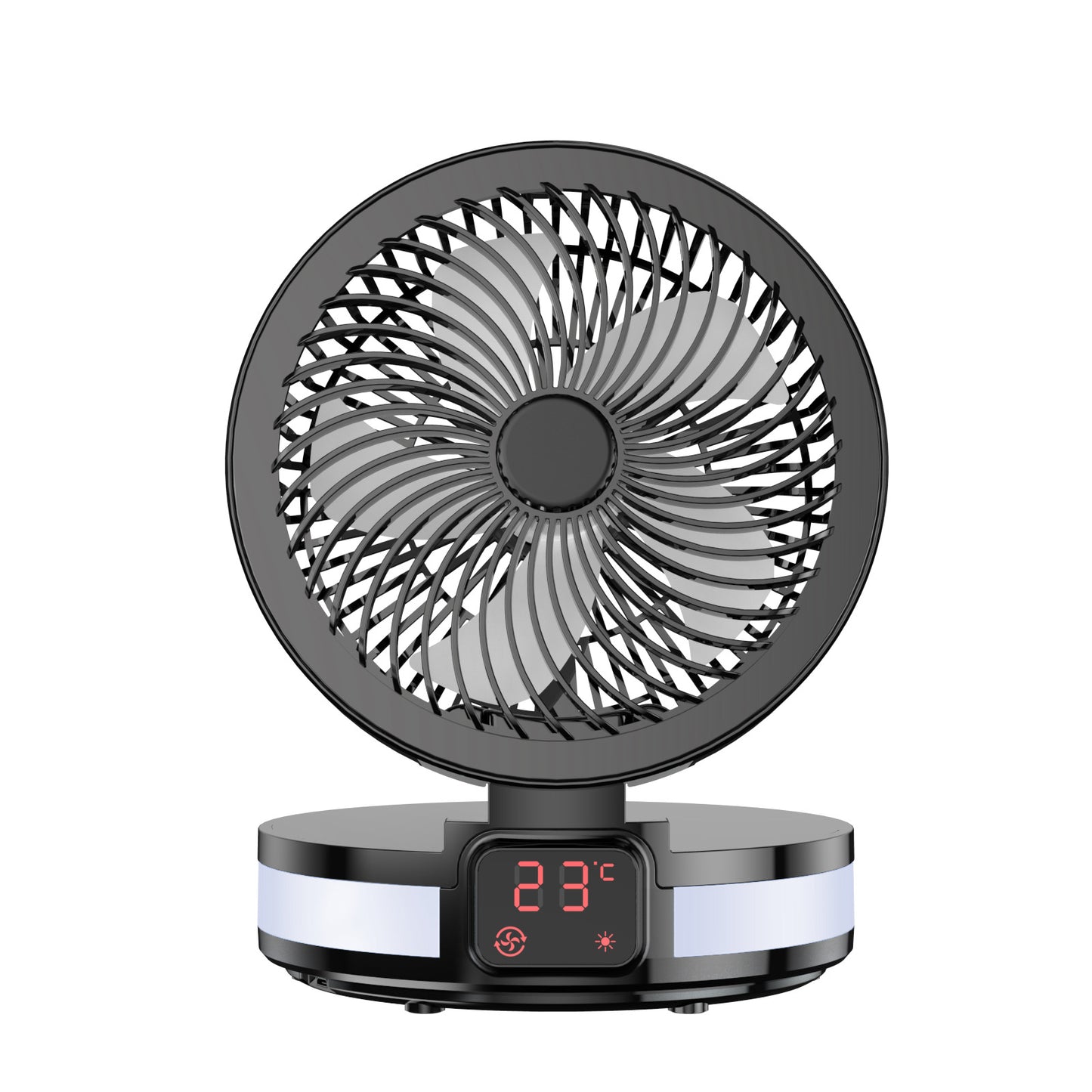 Portable Rechargeable Table Fan For Home & Office