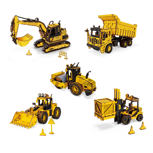 Robotime Rokr Construction Vehicles