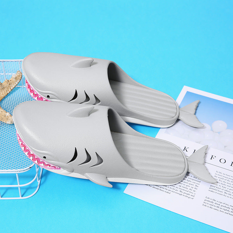 Women & Men Shark Slippers