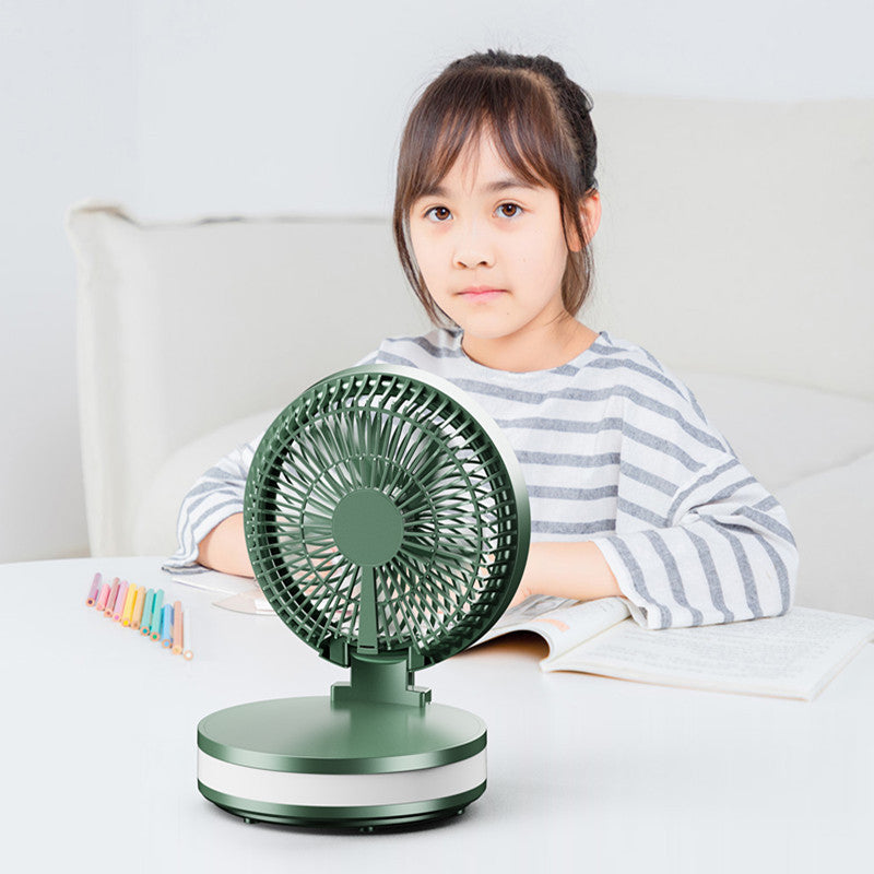 Portable Rechargeable Table Fan For Home & Office