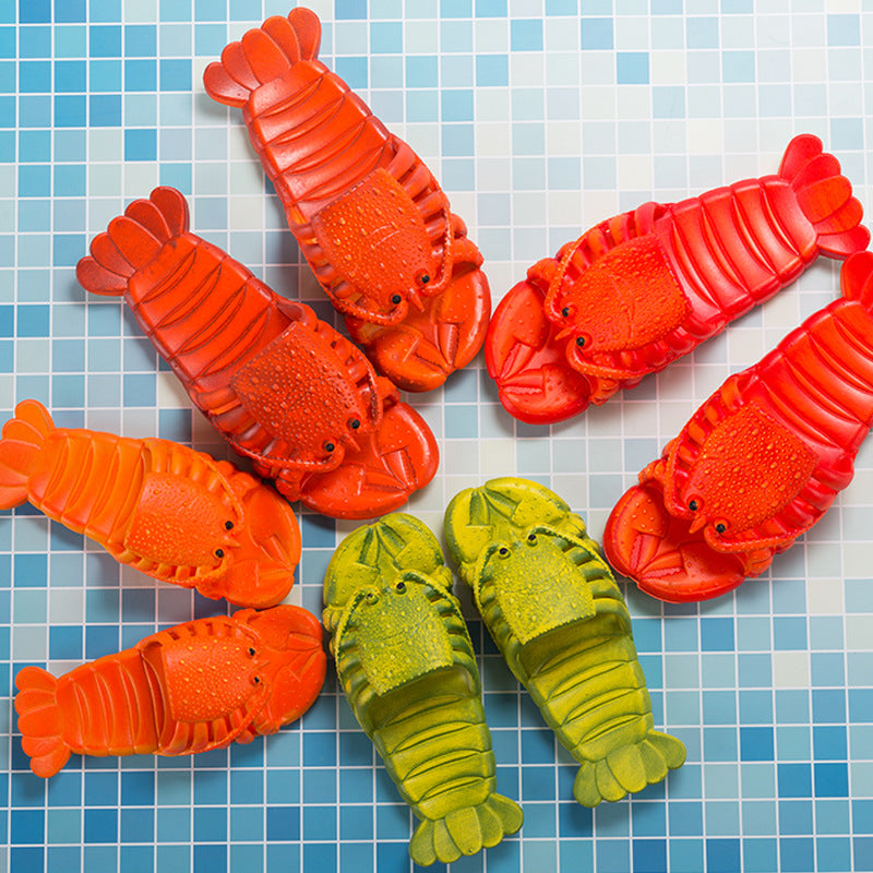 Cute Lobster Slippers For Kids, Women, & Men