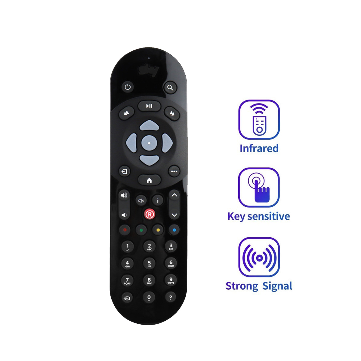 Replacement SKY Q Remote Control for SKY QINFRAREDTV TV Box Remote Control