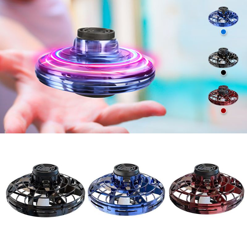 Mini Fingertip Drone LED Interactive Decompression Toy