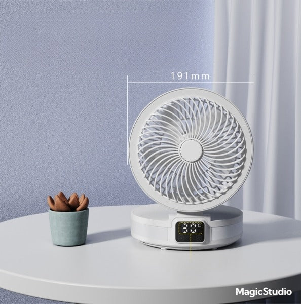 Portable Rechargeable Table Fan For Home & Office