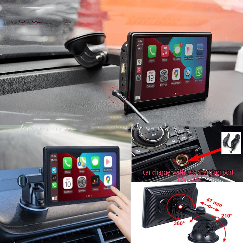 Portable IPS Car Smart Wireless Projection Screen Android  Carplay