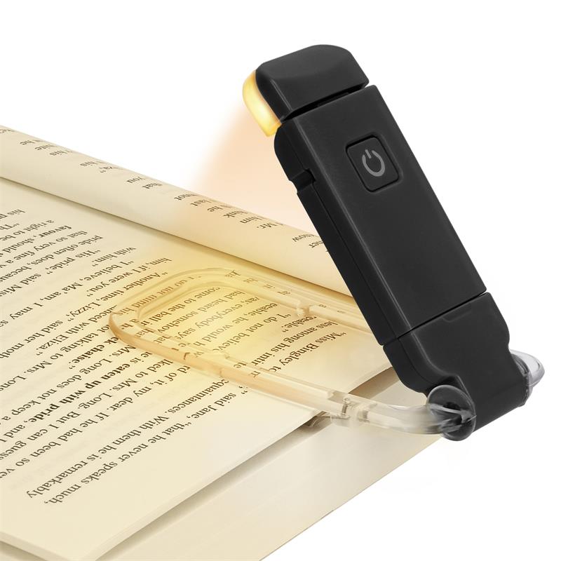 LED USB Rechargeable Book Reading Light Brightness Adjustable