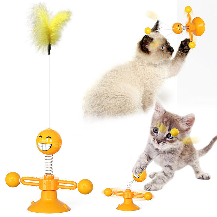 Cat Rotating Windmill Multi-Function Toys