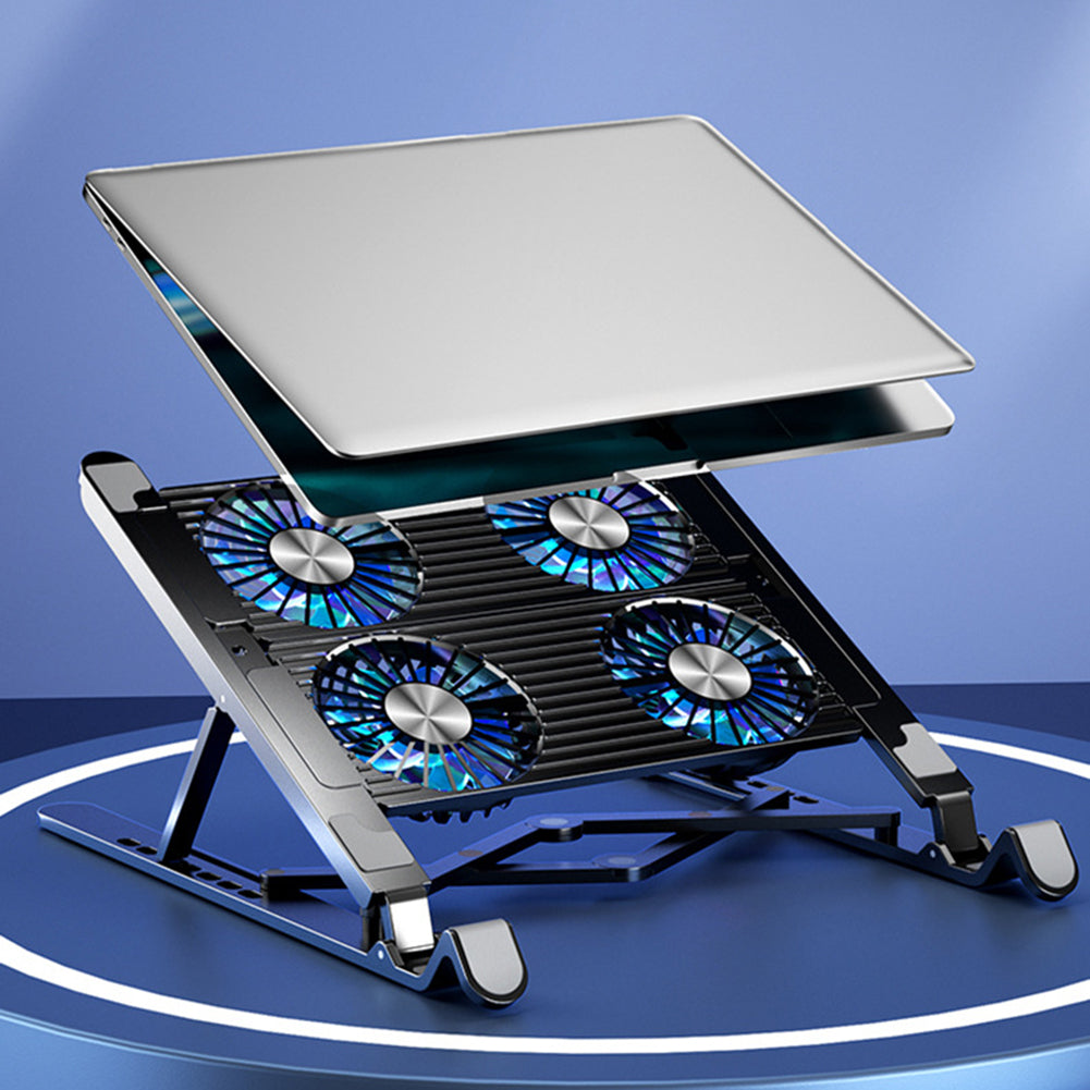 Laptop Stand with Fan Cooling Pad