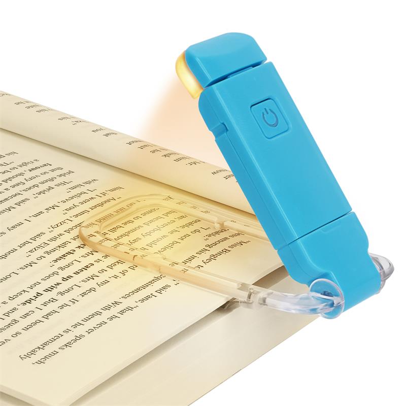 LED USB Rechargeable Book Reading Light Brightness Adjustable