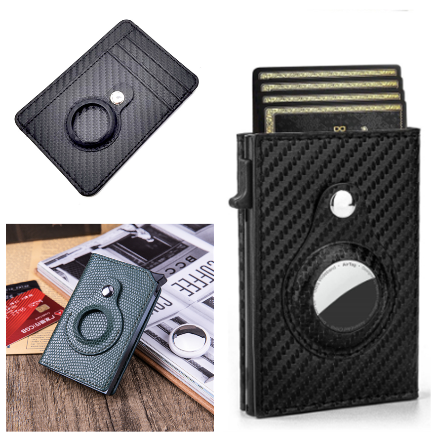 Rfid Leather Card Holder Wallets