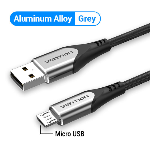 Nylon Fast Charger USB Type C Data Cable for Samsung